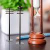 GANAZONO Miniature Pole Set of 6 for Model Train Scenery 1 100 Scale Realistic Telephone Poles for DIY Micro Landscape Decor view 3