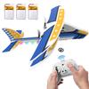 DEERC RC Plane, 2.4GHZ Remote Control Airplane W/ 3 Batteries & 6-axis Gyro Stabilizer, 2CH RTF RC Glider Toy for Beginners Kids Boys Girls Adults view 1