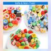 Nicunom 125 Pcs Animal Erasers for Kids, Desk Pets Mini Pencil Erasers Puzzle Eraser Bulk 3D Cute Erasers for Classroom Prizes School Supplies Party Favors Toys Gifts Fillers view 4