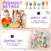 Deekin 60 Pieces Big Eye Animal Spring Launcher Toys - 6 Styles Jumping Bouncy Spring Party Favors for Boys Girls, Classroom Prizes Return Easter Gifts Goodie Bag Fillers view 4
