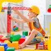 Bokon 12 Pcs Kids Construction Vests, Construction Party Supplies Toddler Worker Costume, Ages for 3-8(Orange) view 4