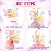 10pcs Butterfly Party Decorations - Spring Pink Purple Butterfly Flowers Centerpieces 3D Table Honeycomb Toppers for Girls Baby Shower Party Photo Prop Supplies view 3