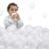 STARBOLO Ball Pit Balls - 2.75inches Crush Proof Plastic Children's Toy Balls Macaron Ocean Balls for Birthday Party Games Pool (White). view 4