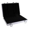 pistro Portable Poker Chips Aluminum Case Container Poker Chips Storage Box - 200pc view 1