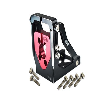 Palumma RC Motor Mount for TRAXXAS, Aluminum Alloy RC Motor Mount Bracket for TRAXXAS 1/6 4WD XRT 8S-78086-4 Upgrades Part (Black)