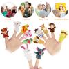 Sealive Finger Puppets for Toddlers 1-3, Baby & Toddler Finger Puppets, Soft Plush Animal Toys for Storytelling, Educational Toy Set for Boys & Girls, Great for Home, School, Parties & Travel view 4