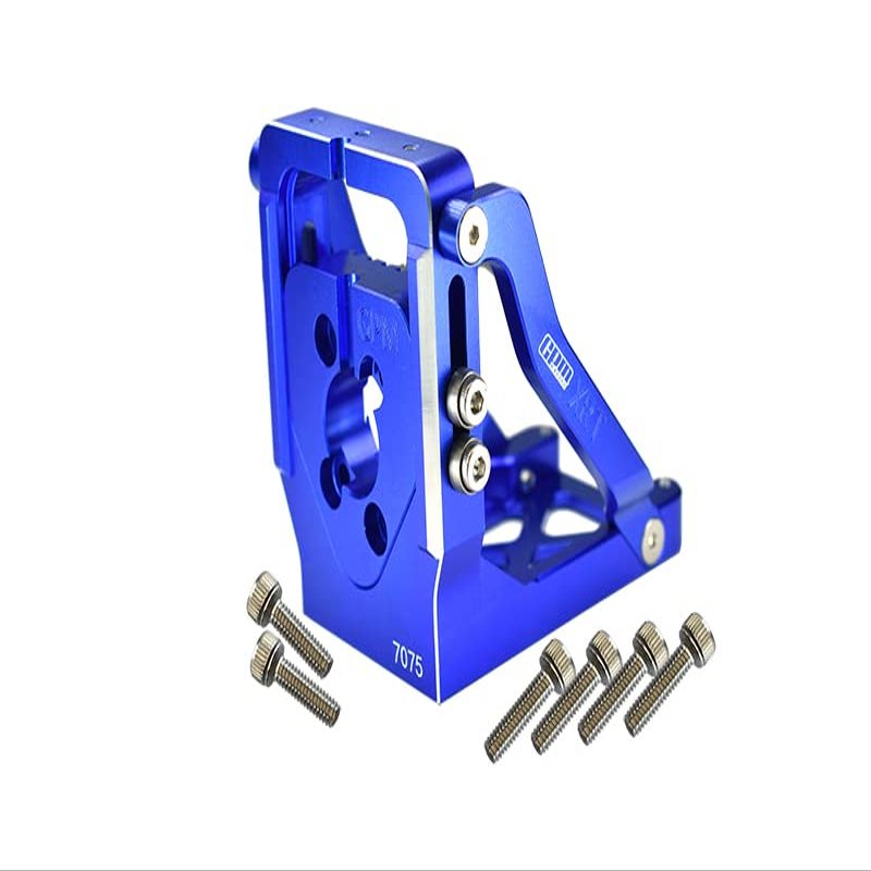 Palumma RC Motor Mount for TRAXXAS, Aluminum Alloy RC Motor Mount Bracket for TRAXXAS 1/6 4WD XRT 8S-78086-4 Upgrades Part (Blue)