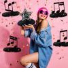 12 Pcs Music Notes Honeycomb Centerpieces Music Party Decoration Retro Table Decor Kids' Party Centerpieces Notes Silhouette Table Toppers for Baby Shower Theme Birthday view 2