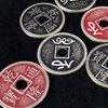 ZQION Super Chinese Coin Set Magic Tricks Morgan Size Coin Vanish Magic Magician Close up Illusions Gimmicks Mentalism Props view 2