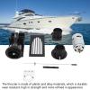 SUNGOOYUE RC Boat Thruster Jet Pump Set, 40mm Thruster Jet Pump Set with 775 Brushed Motor for RC Boat (Black) view 2