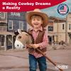 WALIKI Stick Horse Toy for Boys and Girls | Cool Cowboy Ride-On Toy | Fun Birthday Gift for Kids Ages 3 4 5 6 | Active Pretend Play for Toddlers & Preschoolers (Beige) view 2