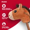 WALIKI Stick Horse for Boys & Girls | Pretend Play Cowboy & Cowgirl Toy for Kids Ages 3-6 | Fun Active Toddler Toy (Caramel) view 4