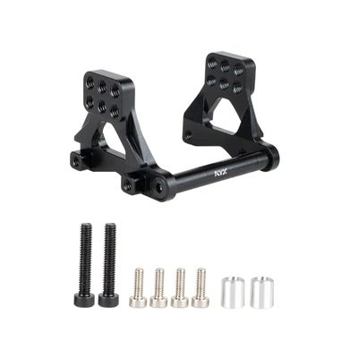 KYX Racing Aluminum Front Shock Towers Suspension Bracket Shock Absorber Bracket for 1/18 RC Crawler Car Traxxas TRX4M