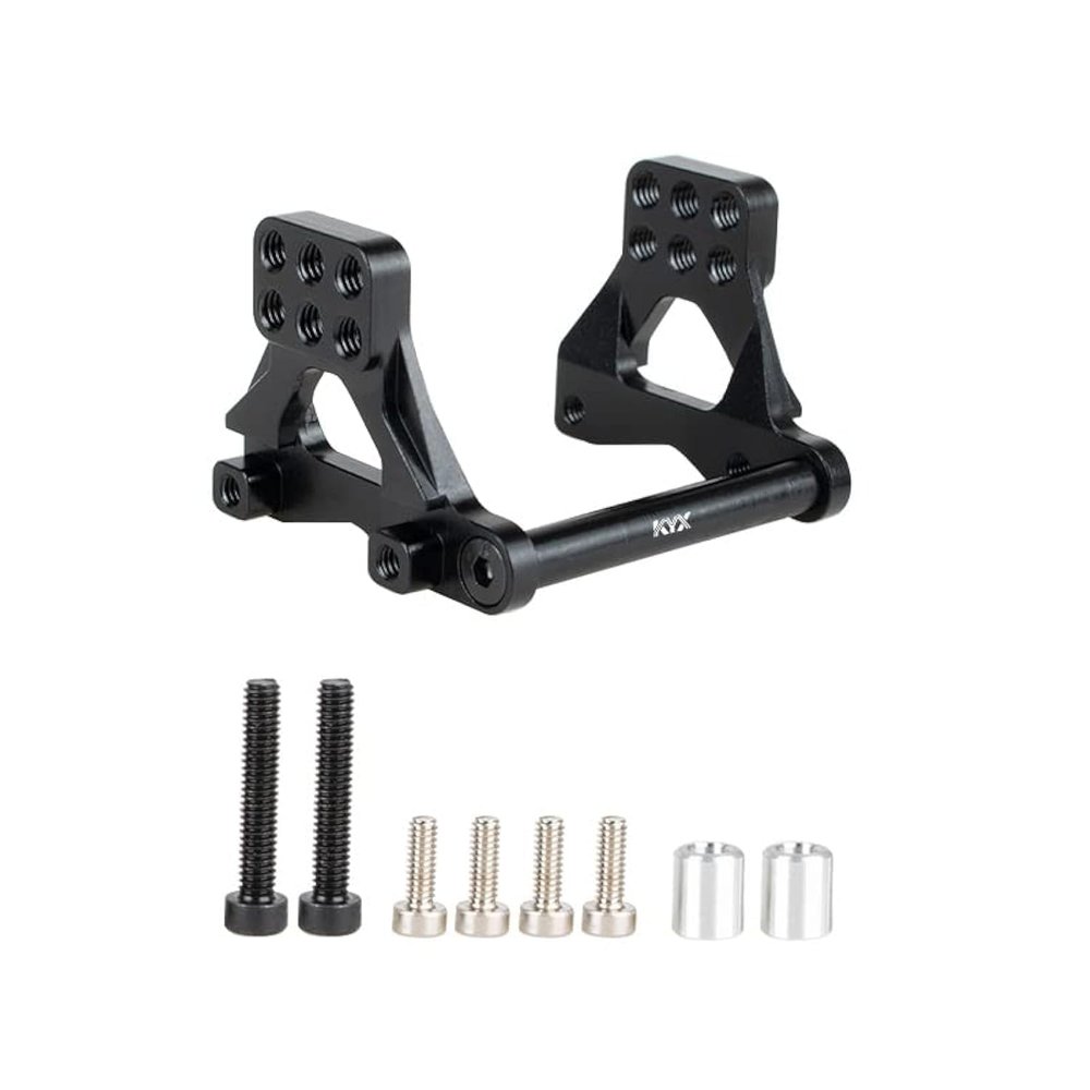 KYX Racing Aluminum Front Shock Towers Suspension Bracket Shock Absorber Bracket for 1/18 RC Crawler Car Traxxas TRX4M
