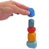 Bunte Stapelsteine aus Holz, 10 Teile view 2
