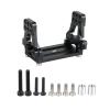 KYX Racing Aluminum Rear Shock Towers Suspension Bracket Shock Absorber Bracket for 1/18 RC Crawler Car Traxxas TRX4M view 2