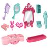Nothing But Fun Toys Let's Pretend Lights & Sounds Vanity Playset - Kids Beauty Salon Set Includes 6 Accessories for Pretend Play Designed for Kids 3+ Years view 3