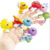 AQKILO Dinosaur Finger Puppet Set, Animals Puppet Show Theater Props, Educational, Bath Toys,10 Pieces view 1