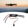 KUIDAMOS Bidirectional Electric Speed Controller, Bidirectional Brushless ESC 60A Full Power Testing No Braking Rapid Response Black Excellent Components for RC Ship view 4