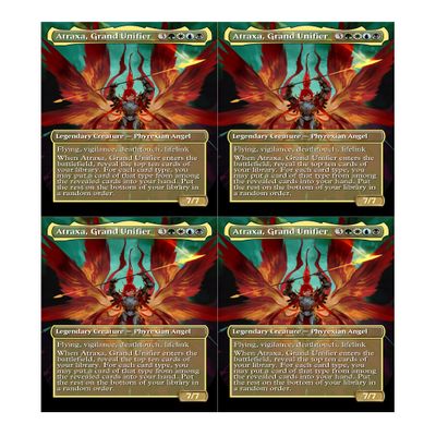 4x | Atraxa, Grand Unifier | Anime | Full Art | Foil or Non-Foil (Non Foil)
