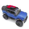 1/24th Side Pedal Step Running Boards Foot-Plate Rock Sliders for Axial Scx24 Deadbolt C10 JLU CRC AXI00004 AXI00005 RC Crawler Car view 4