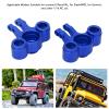 1 Pair RC Front Rear Axle Carriers Aluminum Alloy Universal Axle Carriers for E RC Car Parts 1/16 (Blue) view 3