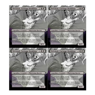 4x | Drivnod, Carnage Dominus | Anime | Full Art | Foil or Non-Foil (Non Foil)