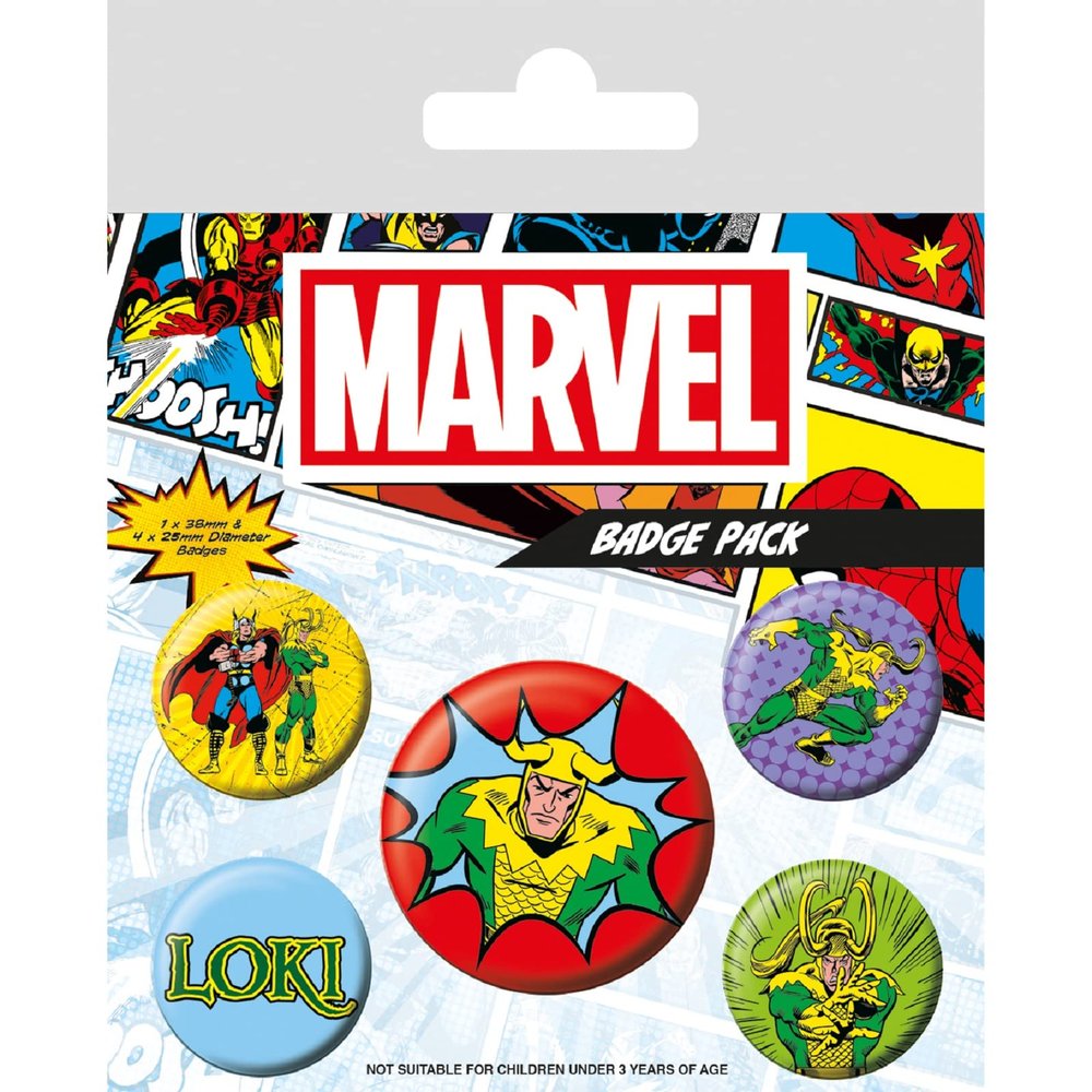 Pyramid International Badge Pack, One Size, Multicolour