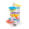 Fat Brain Toys Trestle Tracks Builder Marble Run Set, 73-Piece Modular Marble Track, STEM Toys for Kids, Fun Science Kits for Girl and Boy Ages 8-13+ view 1