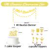 Mi Bautizo Decorations Set Gold Glitter Mi Bautizo Banner Cross Balloons Arch Garland God Bless Cupcake Toppers Mexican Baptism Party Decorations Newborn Baby Celebrations Baby Shower view 4