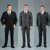 1/6 Scale Male Clothes,Men's Tailored Suit Costume Clothing for 12inch Male Muscle Action Figure Body (Gray) view 2