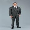 1/6 Scale Male Clothes,Men's Tailored Suit Costume Clothing for 12inch Male Muscle Action Figure Body (Gray) view 3
