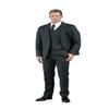 1/6 Scale Male Clothes,Men's Tailored Suit Costume Clothing for 12inch Male Muscle Action Figure Body (Stripe Version) view 1