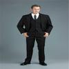 1/6 Scale Male Clothes,Men's Tailored Suit Costume Clothing for 12inch Male Muscle Action Figure Body (Black) view 3