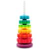 BYFWH Baby Spin Stack Toy,Premium Stacking Toy for Kids, Spinning Stacking Toy for Babies and Toddlers,Educational Toddler Learning Toy,Baby 1 2 3 Birthday Gifts,Autism Sensory Spinning Toy view 1