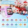 Waterproof Kids Smart Watch for 3-12 Years Old Boys Girls Toys with 26 Game Video Camera Pedometer Music Player Alarm Clock Calculator 1.44'' HD Touchscreen Electronic Learning Toys Birthdays Gifts view 2