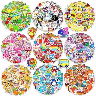 1000Pcs Cute Water Bottle Stickers for Kids, Vinyl Waterproof Cool Scrapbook Stickers Pack for Laptop Skateboard Computer Guitar, Mixed Colorful Stickers for Teens Kids Boys Girls