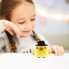 Toddmomy Mini Felt Top Hats, 20pcs Black Miniature Hats for DIY Decoration, Party Supplies, Christmas Decoration view 2