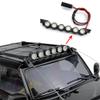 RCLIONS RC Roof Rack Light Bar 6LEDs Lamp for TRX4M Bronco 1/18th RC Crawler Car Upgrades Parts view 2