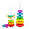 BYFWH Baby Spin Stack Toy, Premium Stacking Toys for Kids, Spinning Stacking Toy for Babies and Toddlers, Educational Toddler Learning Toy,Autism Spin Stack Toys,Rainbow Spinning Wheel Toys view 1