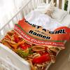 Todeyya Ramen Sriracha Chicken Flavor Super Soft Warm Toddler Throw Baby Blanket, Newborn, Infant Nursery Blanket for Stroller, Crib Birthday Gifts XS 30"X40" for Pet view 1