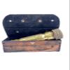 VETERIS Handmade Nautical Brass Antique Finish Kaleidoscope with Leather Box Gift for Everyone Children Toy view 2