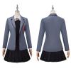 AwwwCos Cosplay Costume School Dress Uniform Suit Halloween Party Outfits Jacket Shirt Dress Tie A 140 view 4