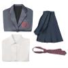 AwwwCos Cosplay Costume School Dress Uniform Suit Halloween Party Outfits Jacket Shirt Dress Tie C 110 view 3
