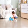 Hape: Pull Along - Elephant - Blue - Wooden Animal Toy, Rubber Rimmed Wheels, Encourages Walking, Push & String Pull, Kids, Baby & Toddler, Age 12 mo+ view 3