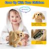 KSABVAIA Plush Golden Retriever Toy Puppy Electronic Interactive Dog - Walking, Barking, Tail Wagging, Stretching Companion Animal for Kids Toddlers view 3