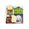 Viga Wooden Manipulation Board Lock and Latch House view 3
