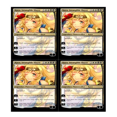 4x | Kaya, Intangible Slayer | Anime | Foil or Non-Foil (Foil)