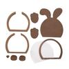 3D Tabletop Bunny Craft Kit view 2