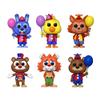 Funko Pop! Five Nights at Freddy's FNAF Circus: - Set of 6 - Balloon Bonnie, Balloon Chica, Balloon Foxy, Balloon Freddy, Circus Foxy and Circus Freddy view 1